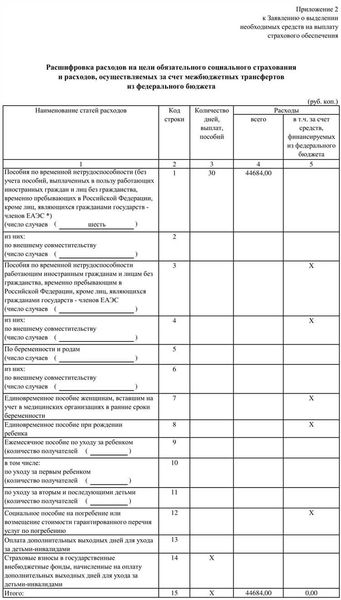 Справка с места работы